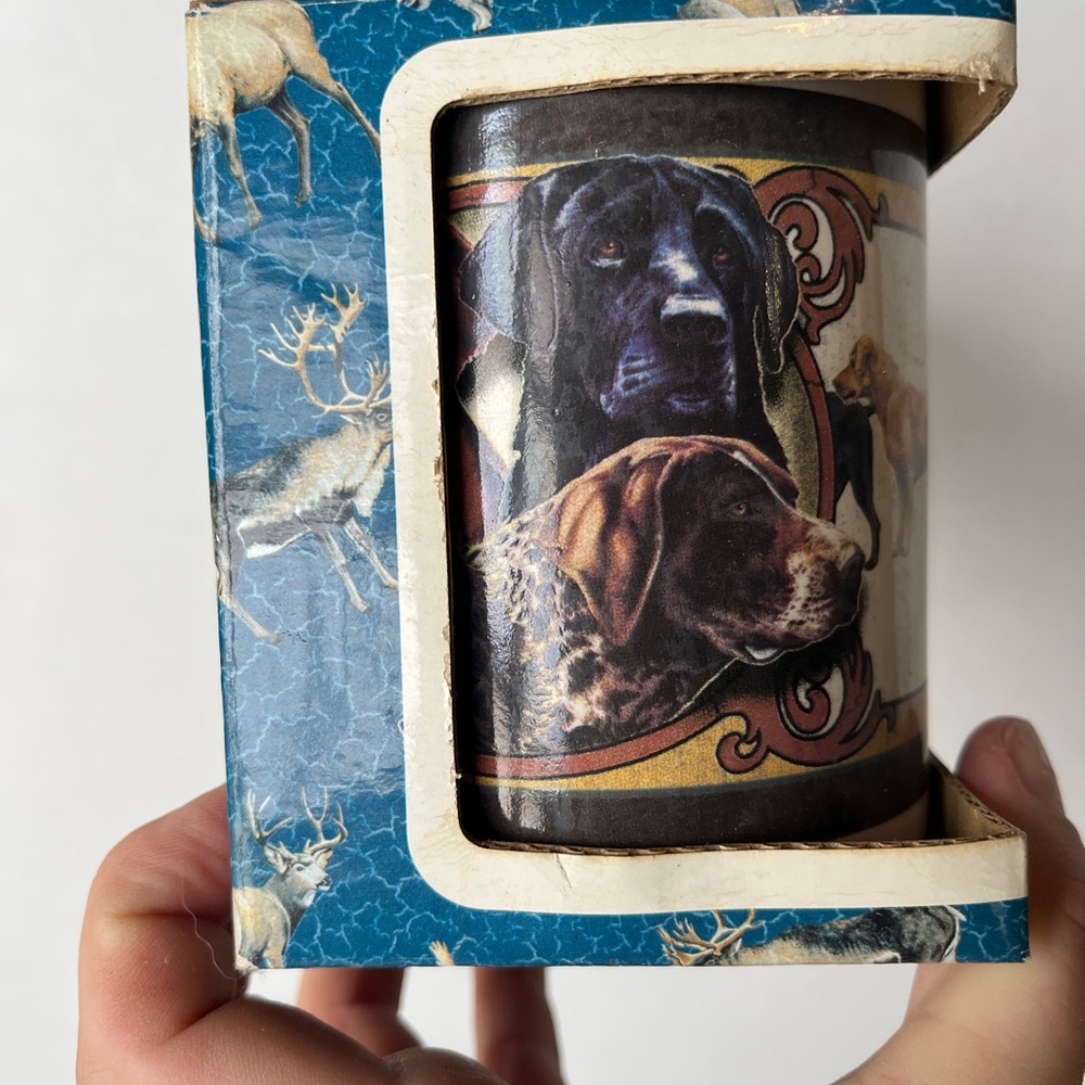 3/$30 🌟 2002 Hunting Dog Coffee Mug with Wildlife Design - Picture 4 of 6